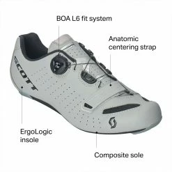 Scott Road Comp Boa Reflective Cycling Shoe Men's 8 Scott Road Comp Boa Reflective Cycling Shoe Men's -Scott Online Store REFBK D3